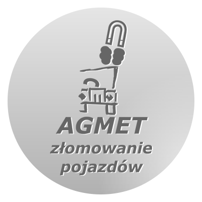 Logo AGMET - złomowanie pojazdów Nowy Sącz